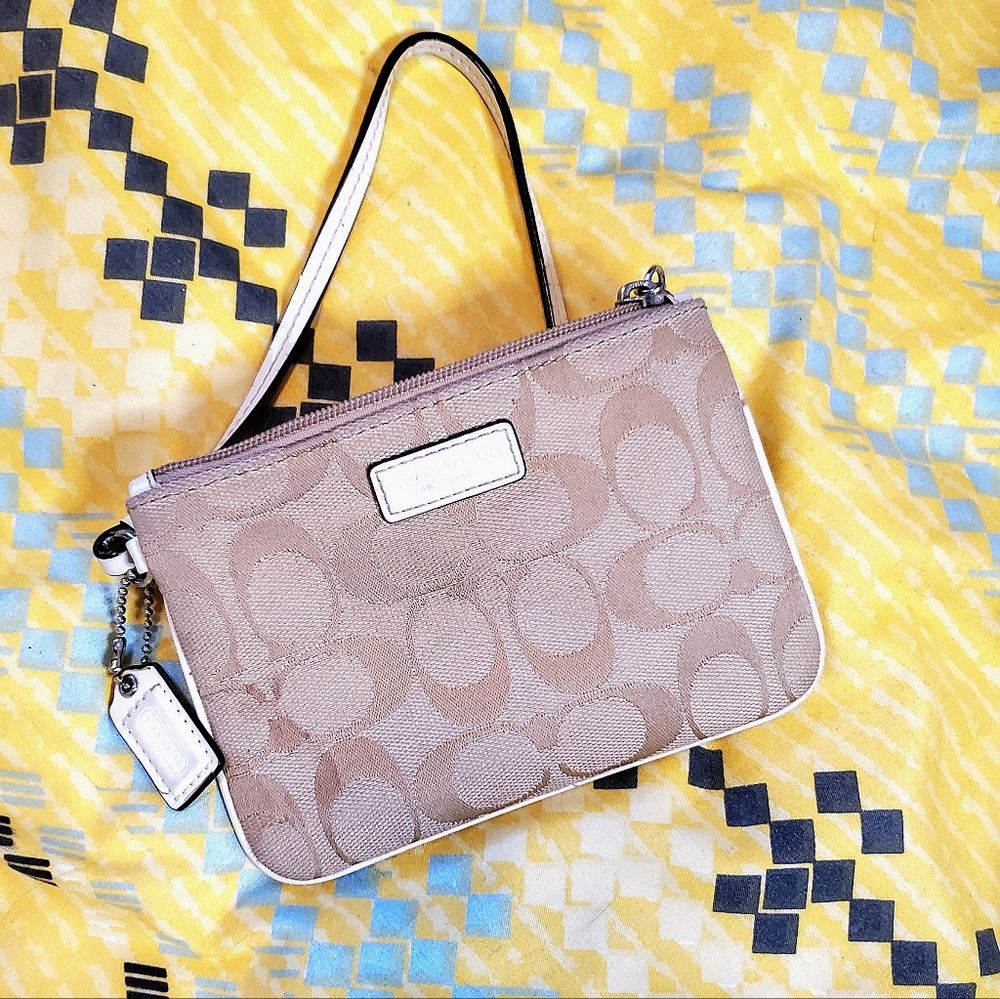 Authentic Coach wristlet